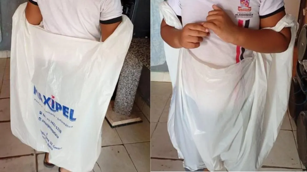 Prefeitura afasta profissionais após caso de criança autista enviada para casa em saco plástico em Alagoinhas